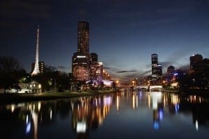 Melbourne-nachts